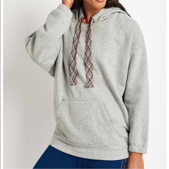 Free People Tops - Free People Movement Chill Out Gray Hoodie Pullover Sweatshirt